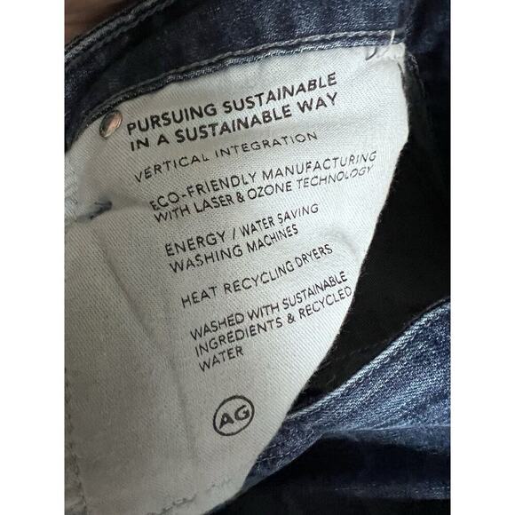 AG Jeans Women 26 Slim Ex Boyfriend Adriano Goldschmied Slouchy - Picture 6 of 9